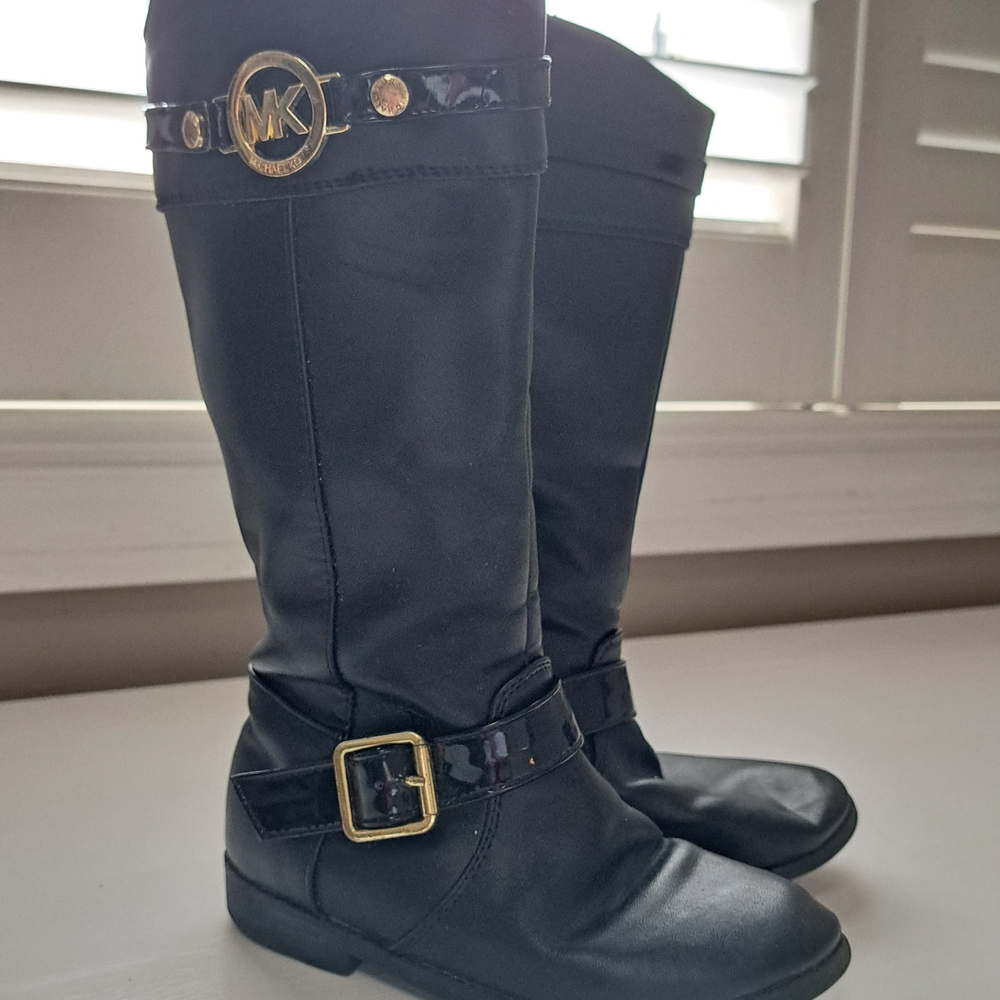 JuJu Black Over the Knee Boots